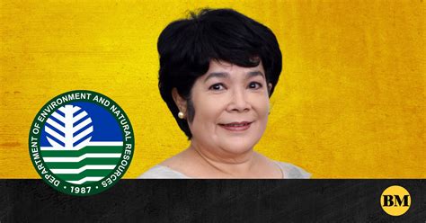 Secretary of Environment and Natural Resources .